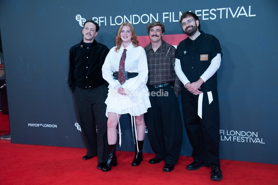 (L-R) - Sam McCann, Karla Chubb, Jack Callan and Zac Stephenson of Sprints attends the Mayor of London's Gala of 'Ink' at The 70th BFI London Film Festival at Royal Festival Hall, Southbank, London, England, UK on Monday 12 October, 2026