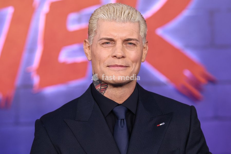 HOLLYWOOD, LOS ANGELES, CALIFORNIA, USA - OCTOBER 12: Cody Rhodes wearing an Omega Speedmaster watch arrives at the World Premiere Of Paramount Pictures' 'Street Fighter' held at the TCL Chinese Theatre IMAX at Ovation Hollywood on October 12, 2026 in Hollywood, Los Angeles, California, United…