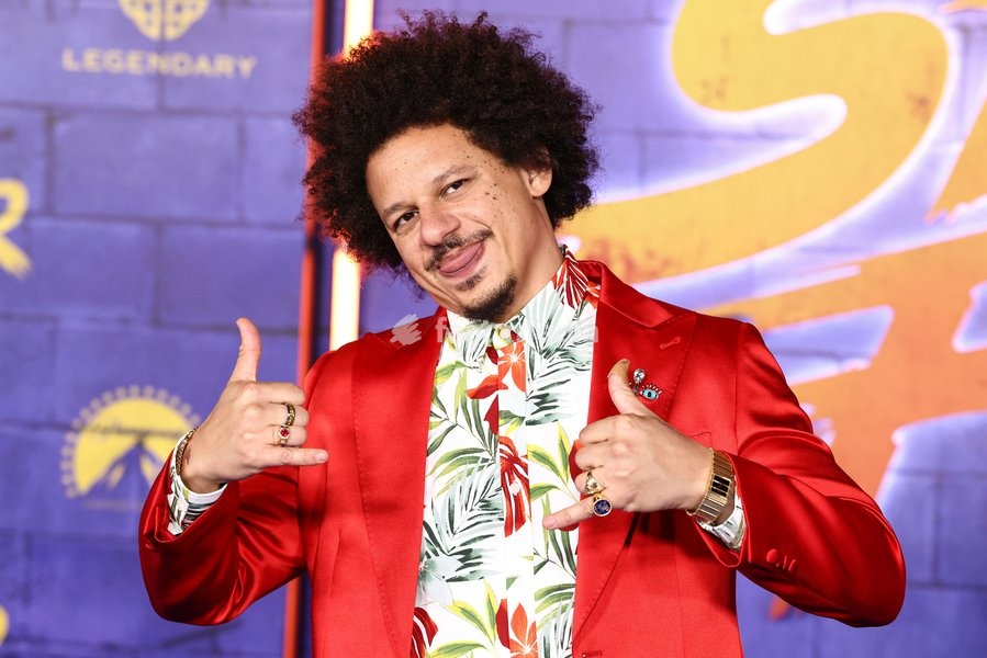 HOLLYWOOD, LOS ANGELES, CALIFORNIA, USA - OCTOBER 12: Eric Andre arrives at the World Premiere Of Paramount Pictures' 'Street Fighter' held at the TCL Chinese Theatre IMAX at Ovation Hollywood on October 12, 2026 in Hollywood, Los Angeles, California, United States