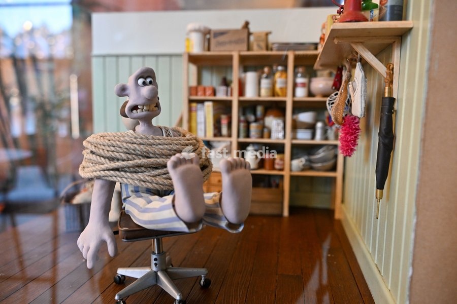Scene from the Larger Than Life "The Aardman Story" Press screening at LightRoom, London, UK 13/10/2026