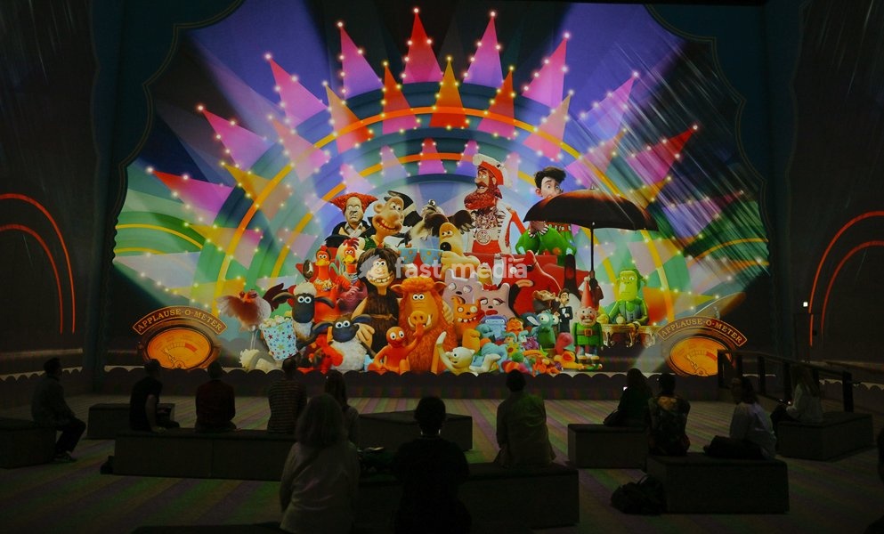Scene from the Larger Than Life "The Aardman Story" Press screening at LightRoom, London, UK 13/10/2026