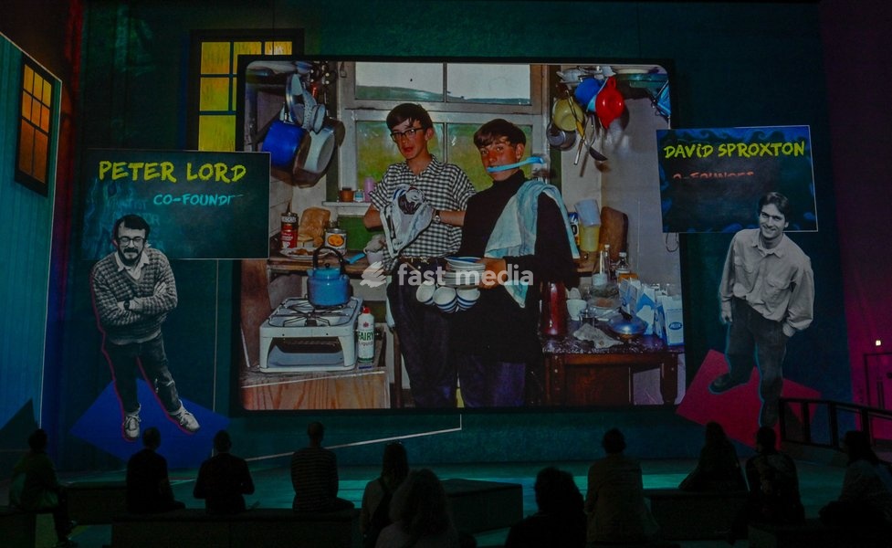 Scene from the Larger Than Life "The Aardman Story" Press screening at LightRoom, London, UK 13/10/2026