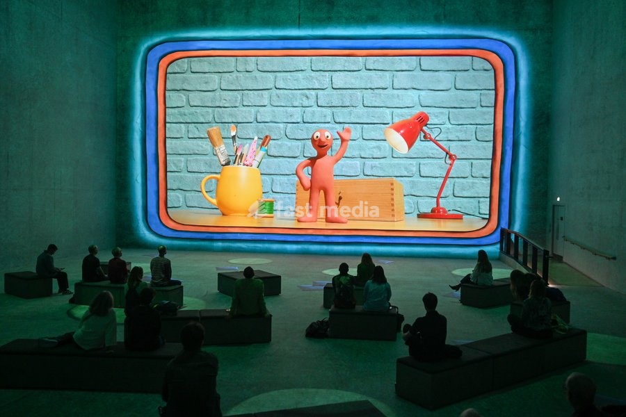 Scene from the Larger Than Life "The Aardman Story" Press screening at LightRoom, London, UK 13/10/2026