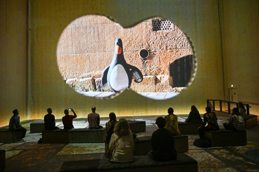 Scene from the Larger Than Life "The Aardman Story" Press screening at LightRoom, London, UK 13/10/2026