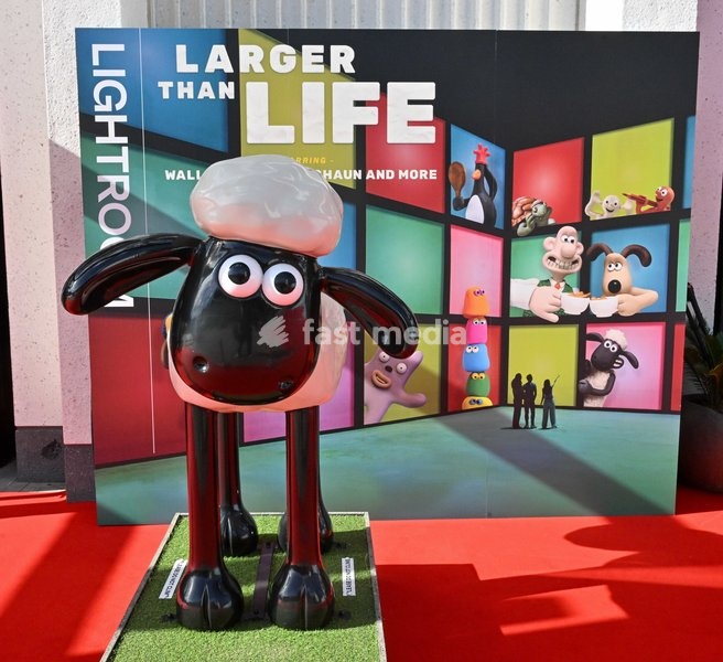 Scene from the Larger Than Life "The Aardman Story" Press screening at LightRoom, London, UK 13/10/2026