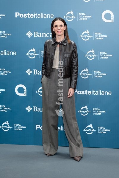 Emanuela Fanelli attend the “Il Rumore Delle Cose Nuove” photocall during during the 21st Rome Film Festival at Auditorium Parco Della Musica in Rome, Italy on 13 October, 2026