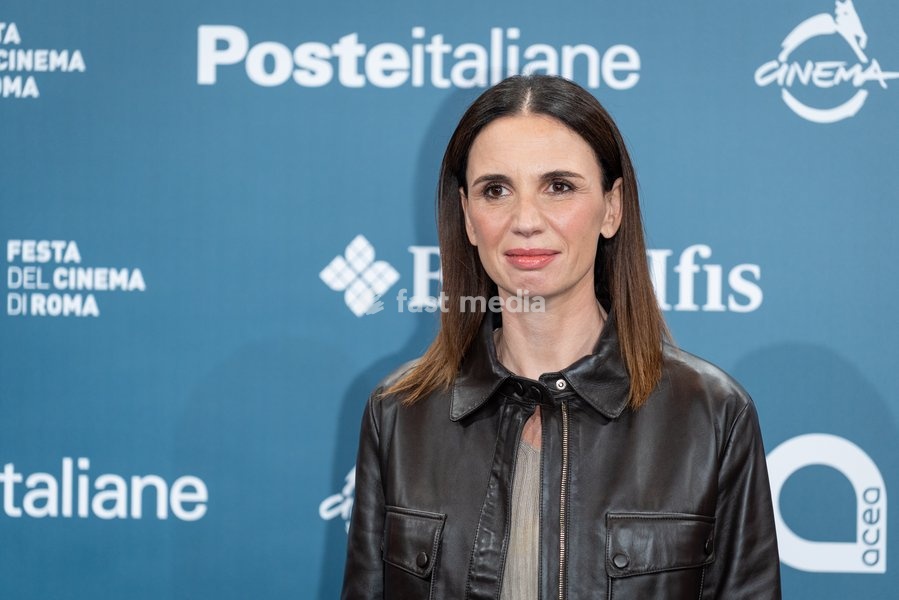 Emanuela Fanelli attend the “Il Rumore Delle Cose Nuove” photocall during during the 21st Rome Film Festival at Auditorium Parco Della Musica in Rome, Italy on 13 October, 2026