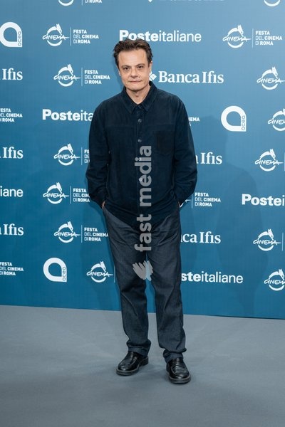 Lino Musella attend the “Il Rumore Delle Cose Nuove” photocall during during the 21st Rome Film Festival at Auditorium Parco Della Musica in Rome, Italy on 13 October, 2026