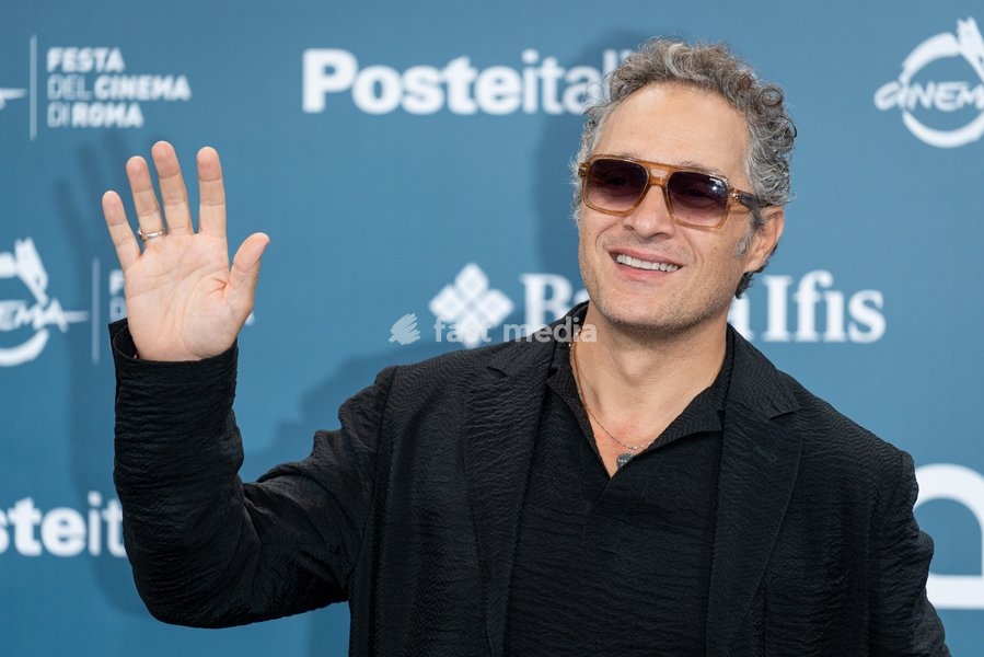 Claudio Santamaria attend the “Il Rumore Delle Cose Nuove” photocall during during the 21st Rome Film Festival at Auditorium Parco Della Musica in Rome, Italy on 13 October, 2026