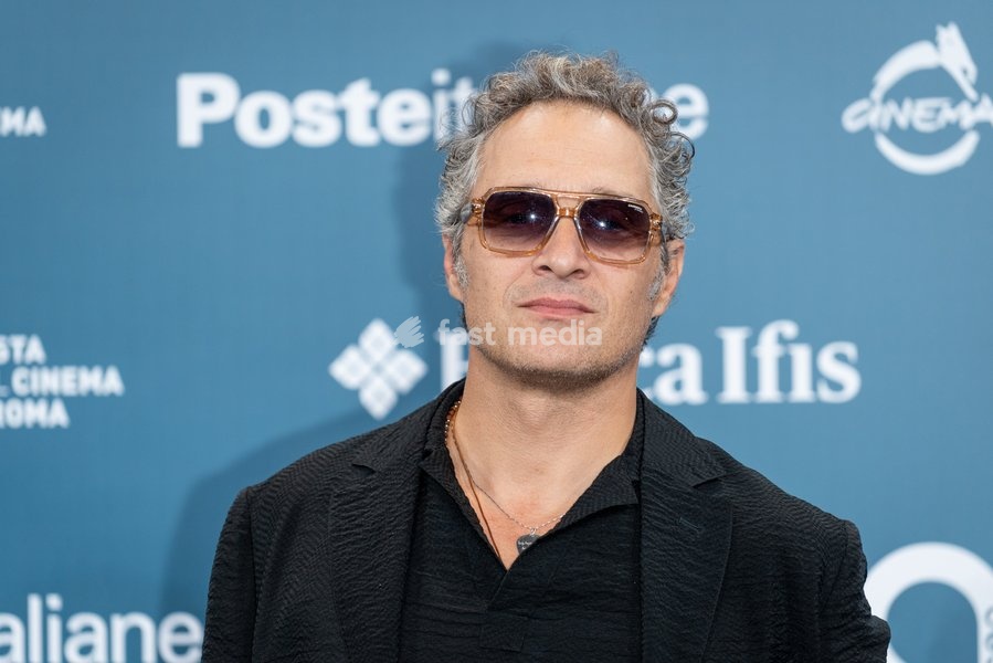 Claudio Santamaria attend the “Il Rumore Delle Cose Nuove” photocall during during the 21st Rome Film Festival at Auditorium Parco Della Musica in Rome, Italy on 13 October, 2026