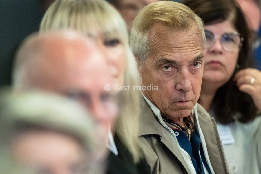 Agence France Presse General Counsel Christophe Walter-Petit is pictured during a meeting of the News Media Coalition (NMC) on Tuesday 13 October 2026, in Brussels