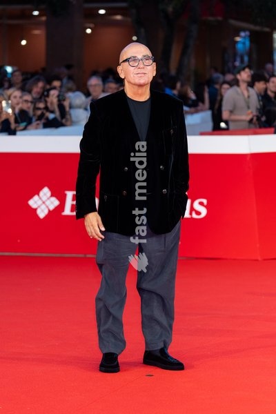 Ferzan Özpetek attends the Open Ceremony red carpet during the 20th Rome Film Festival at Auditorium Parco Della Musica in Rome, Italy on 13 October 2026