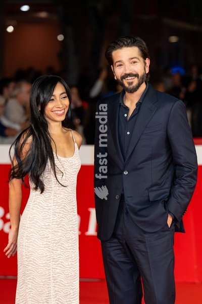 Anna Diaz Gonzalez and Diego Luna attend the Open Ceremony red carpet during the 20th Rome Film Festival at Auditorium Parco Della Musica in Rome, Italy on 13 October 2026