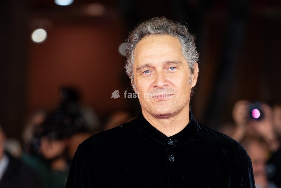 Claudio Santamaria attends the Open Ceremony red carpet during the 20th Rome Film Festival at Auditorium Parco Della Musica in Rome, Italy on 13 October 2026
