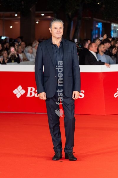 Edoardo Pesce attends the Open Ceremony red carpet during the 20th Rome Film Festival at Auditorium Parco Della Musica in Rome, Italy on 13 October 2026