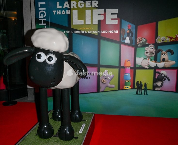 Nick Parks and Sir Peter lord Guests seen at the Larger Than Life "The Aardman Story" Press screening at LightRoom, London, UK 13/10/2026