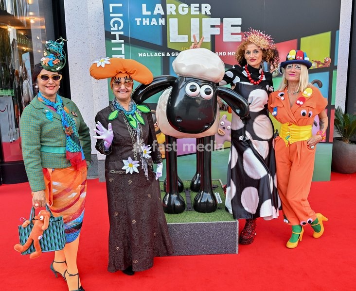 Nick Parks and Sir Peter lord Guests seen at the Larger Than Life "The Aardman Story" Press screening at LightRoom, London, UK 13/10/2026