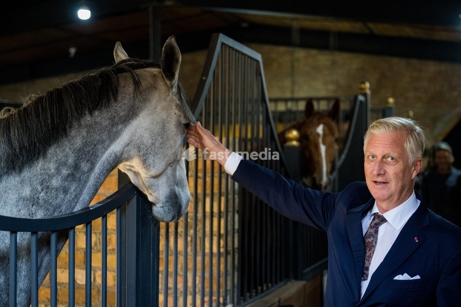 King Philippe - Filip of Belgium pictured during a Traditional Cultural Performance and lunch at the Haragun Country Resort the official state visit of the Belgian King and Queen to Kazakhstan, on Wednesday 14 October 2026. The first State Visit of Belgium's royal couple in central Asia from 11 to…
