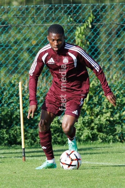 SOCCER EL ANDERLECHT VS DINAMO ZAGREB PREPARATIONS