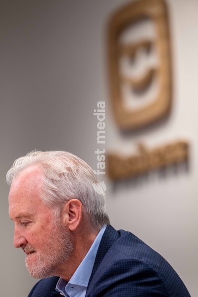 Telenet CEO John Porter is pictured during a press conference of the Telenet Group telecommunications firm at their headquarters in Mechelen on Wednesday 14 October 2026