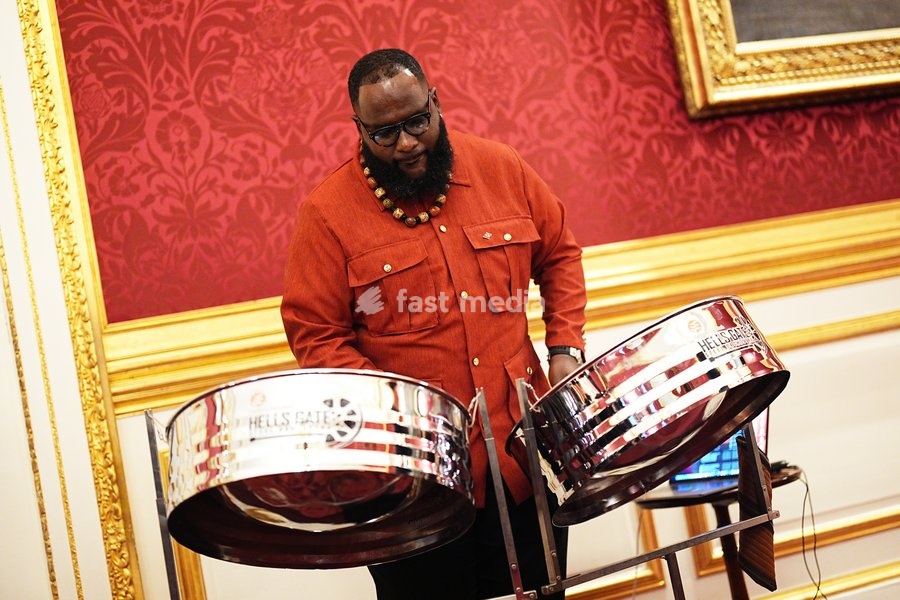 Khan Cordice during a reception at St. James's Palace in London, to celebrate the Commonwealth Diaspora, ahead of the Commonwealth Heads of Government Meeting in Antigua and Barbuda. Picture date: Wednesday October 14, 2026