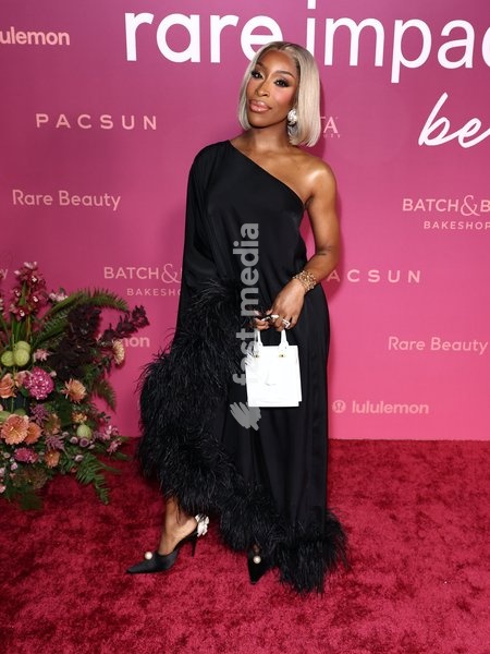 Jackie Aina at the 4th Annual Rare Impact Fund Benefit 2026: A Night of Radiance and Reflection - Selena Gomez Hosts the Fourth Annual Rare Impact Fund Benefit Supporting Youth Mental Health held at the Hollywood Palladium on October 14, 2026 in Hollywood, Los Angeles, California, United States
