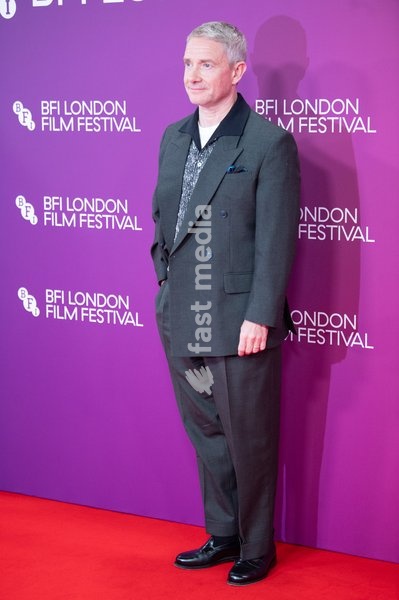 Martin Freeman attends the Festival Gala of 'A Long Winter' at The 70th BFI London Film Festival at Royal Festival Hall, Southbank, London, England, UK on Wednesday 14 October, 2026