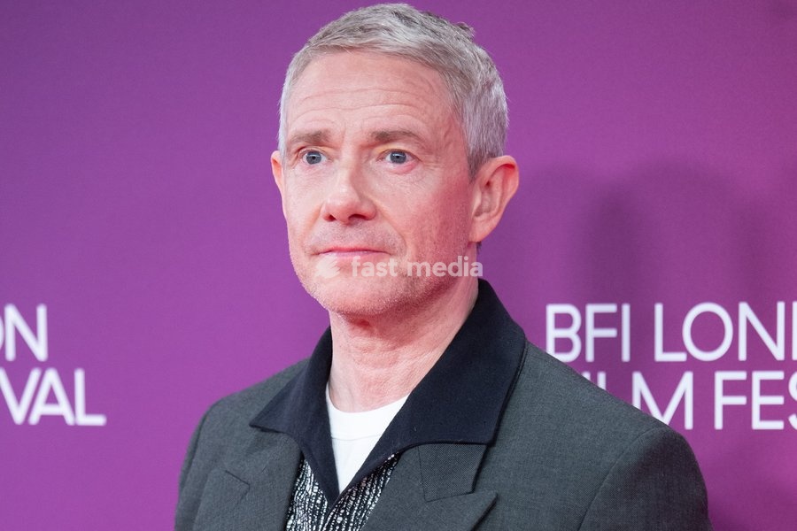 Martin Freeman attends the Festival Gala of 'A Long Winter' at The 70th BFI London Film Festival at Royal Festival Hall, Southbank, London, England, UK on Wednesday 14 October, 2026