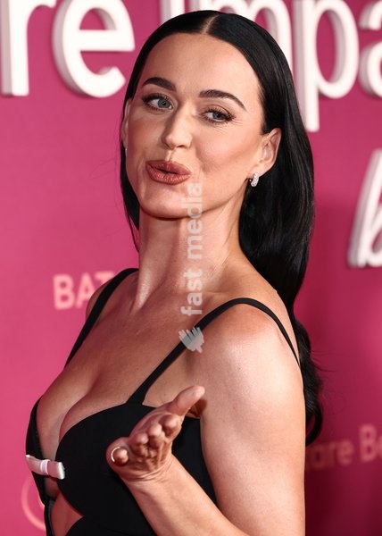 HOLLYWOOD, LOS ANGELES, CALIFORNIA, USA - OCTOBER 14: Katy Perry arrives at the 4th Annual Rare Impact Fund Benefit 2026: A Night of Radiance and Reflection - Selena Gomez Hosts the Fourth Annual Rare Impact Fund Benefit Supporting Youth Mental Health held at the Hollywood Palladium on October 14,…