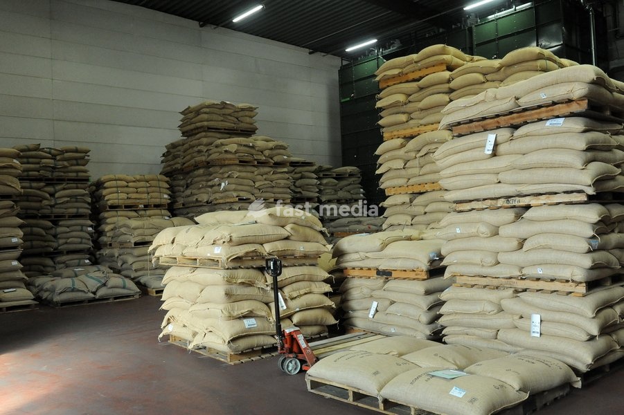 Illustration picture shows %items the production site of Rombouts Coffee, on Thursday 15 October 2026 in Aartselaar, Antwerp. Rombouts celebrates this year its 130th anniversary