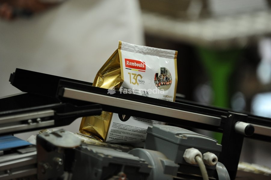 Illustration picture shows %items the production site of Rombouts Coffee, on Thursday 15 October 2026 in Aartselaar, Antwerp. Rombouts celebrates this year its 130th anniversary