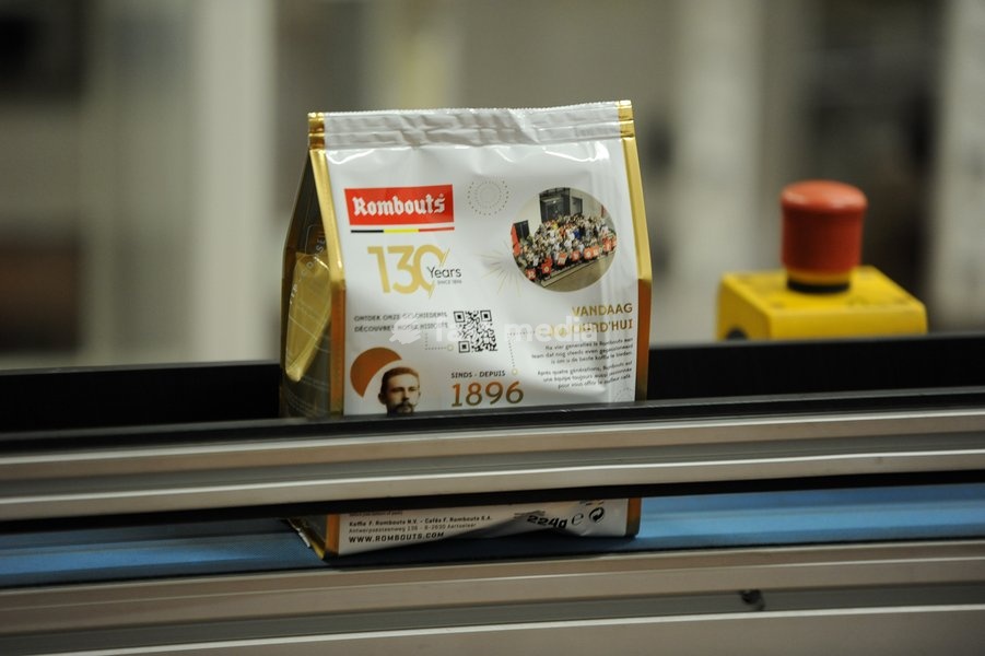 Illustration picture shows %items the production site of Rombouts Coffee, on Thursday 15 October 2026 in Aartselaar, Antwerp. Rombouts celebrates this year its 130th anniversary