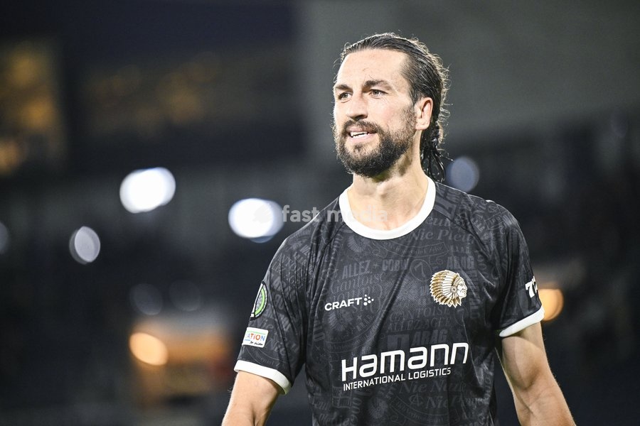 Gent's Christian Burgess pictured after a soccer game between Belgian KAA Gent and Danish Aarhus GF, Thursday 15 October 2026 in Gent, the opening match of the UEFA Conference League league phase