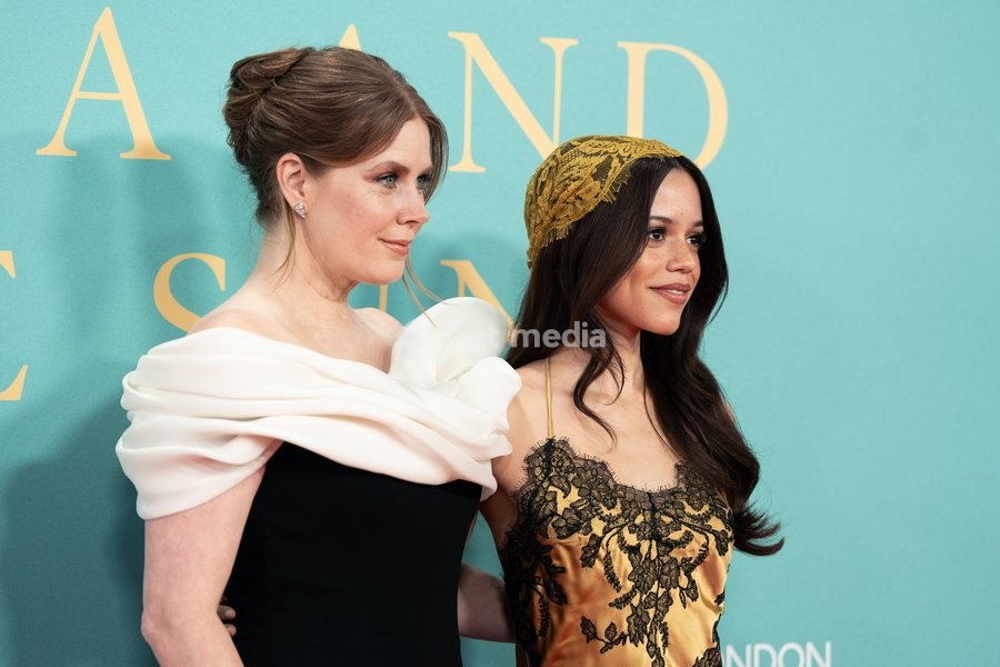 Amy Adams (L) and Jenna Ortega attend the "Klara And The Sun" Gala Screening during The 70th BFI London Film Festival at The Royal Festival Hall on October 15, 2026 in London, England