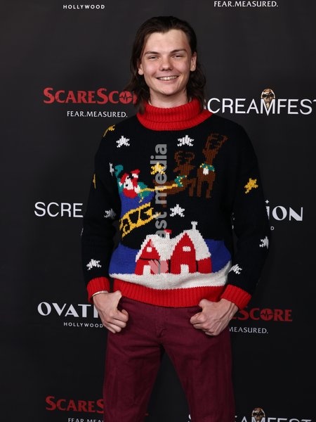 Zeke Jones at the 26th Annual Screamfest Horror Film Festival - Closing Night - World Premiere of Briarcliff Entertainment's 'Christmas At The Kringles' held at TCL Chinese 6 Theatres at Ovation Hollywood on October 15, 2026 in Hollywood, Los Angeles, California, United States