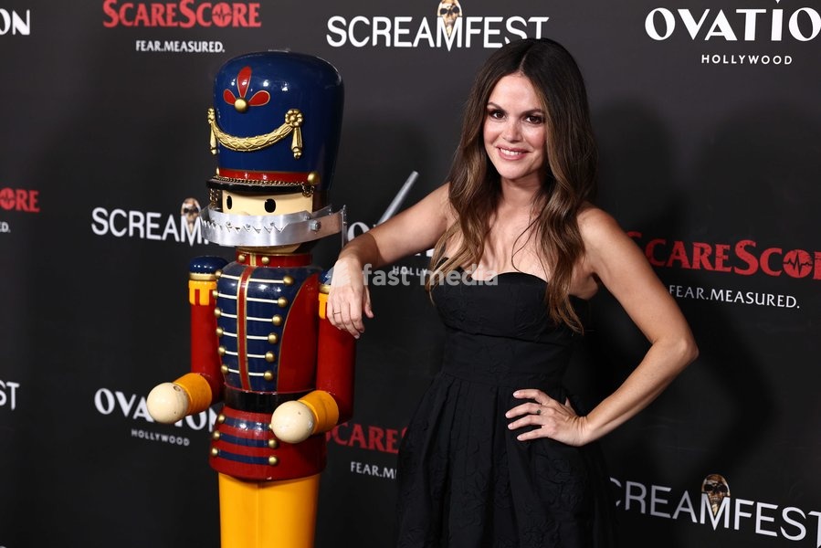 Rachel Bilson at the 26th Annual Screamfest Horror Film Festival - Closing Night - World Premiere of Briarcliff Entertainment's 'Christmas At The Kringles' held at TCL Chinese 6 Theatres at Ovation Hollywood on October 15, 2026 in Hollywood, Los Angeles, California, United States