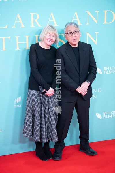 Kazuo Ishiguro and wife Lorna MacDougall attends the Festival Gala of 'Klara And The Sun' at The 70th BFI London Film Festival at Royal Festival Hall, Southbank, London, England, UK on Thursday 15 October, 2026