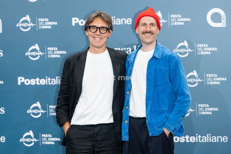 Dario Zonta and Carlo Zoratti attend the “Lorenzo – L'Incredibile avventura di Jovanotti” photocall during the 21st Rome Film Festival at Auditorium Parco Della Musica in Rome, Italy on 16 October, 2026