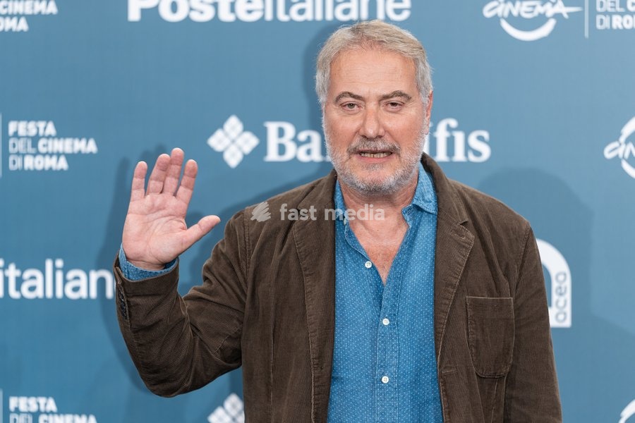 Corrado Guzzanti attend the “Il Ministero Dell'Amore” photocall during the 21st Rome Film Festival at Auditorium Parco Della Musica in Rome, Italy on 16 October, 2026