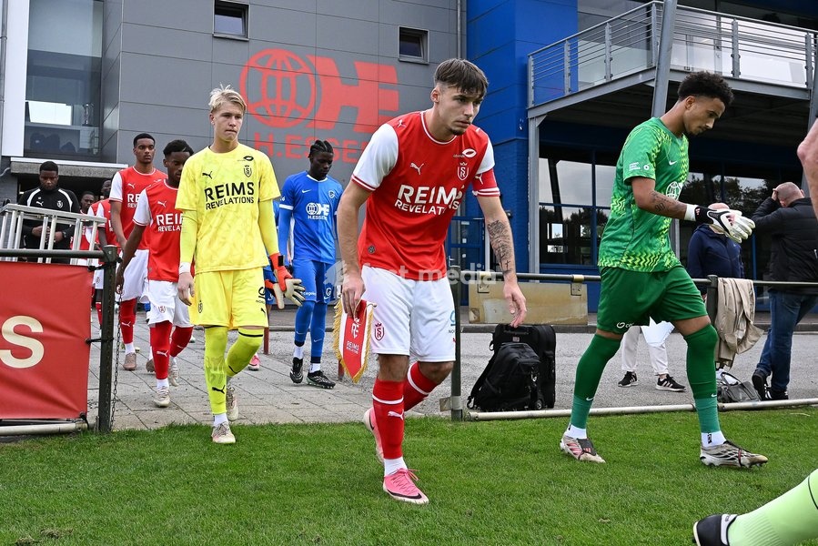 %items a friendly match between Jong Genk (U23) and France 's club Stade de Reims, %datetext in Genk