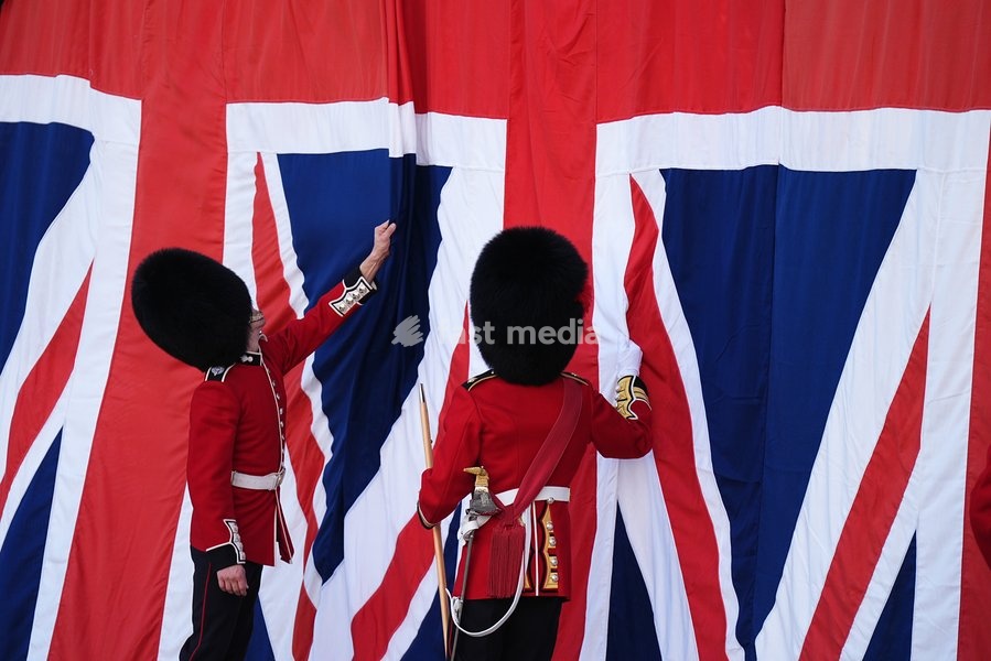 The Household Cavalry centenary dedication of the Guards Memorial