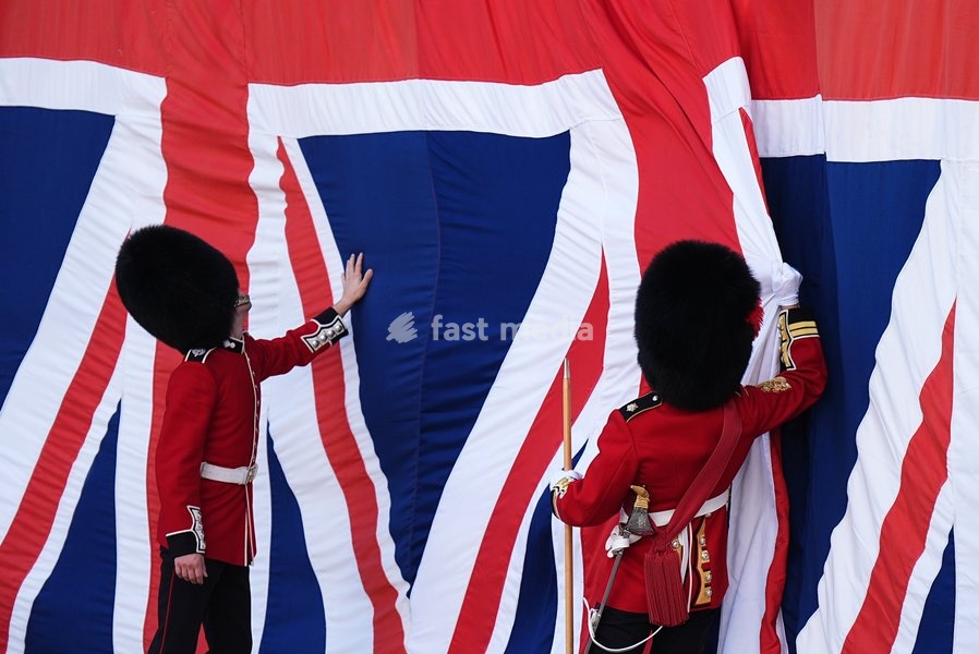 The Household Cavalry centenary dedication of the Guards Memorial