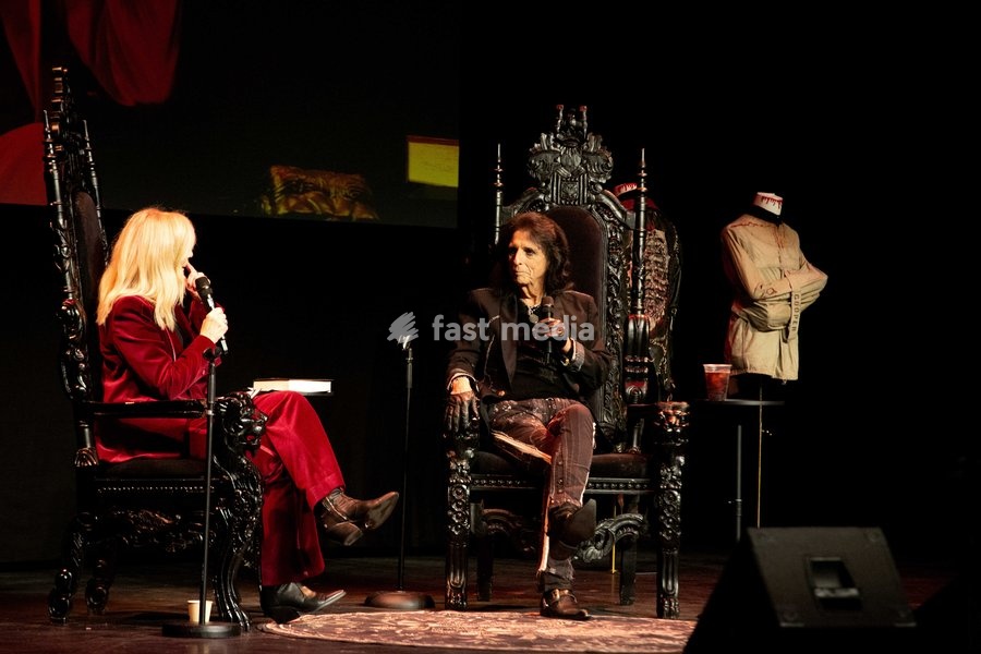 Alice Cooper hosts his Alice Cooper: Devil on My Shoulder Book Tour at the Opera House, Manchester, UK, 16 October 2026