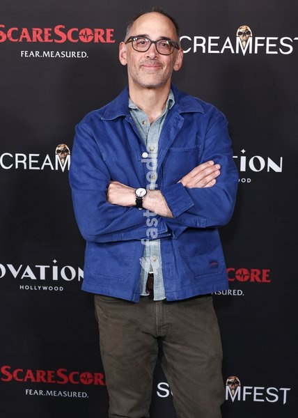 HOLLYWOOD, LOS ANGELES, CALIFORNIA, USA - OCTOBER 15: David Wain arrives at the 26th Annual Screamfest Horror Film Festival - Closing Night - World Premiere of Briarcliff Entertainment's 'Christmas At The Kringles' held at TCL Chinese 6 Theatres at Ovation Hollywood on October 15, 2026 in…