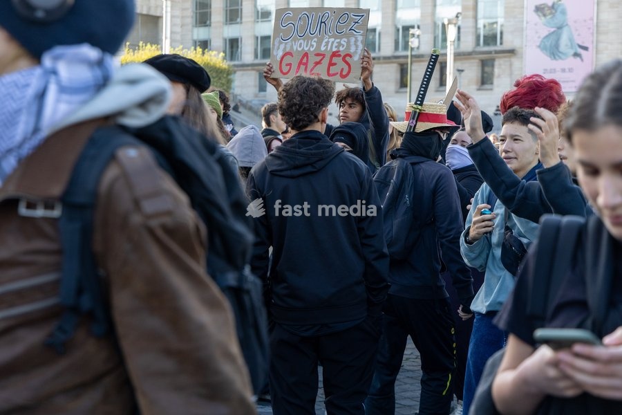 BRUSSELS PROTEST ACTION