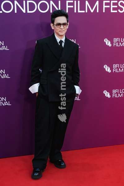 John Cho attends the red carpet for Gala Screening Of Your Mother Your Mother Your Mother screening during the London Film Festival 2026 on Saturday 17 October 2026 at Royal Festival Hall, London