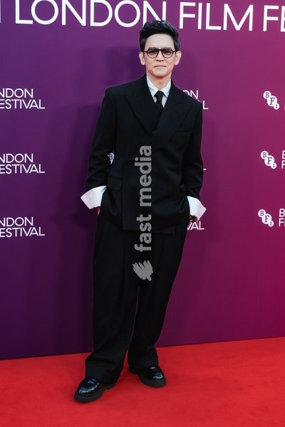 John Cho attends the red carpet for Gala Screening Of Your Mother Your Mother Your Mother screening during the London Film Festival 2026 on Saturday 17 October 2026 at Royal Festival Hall, London