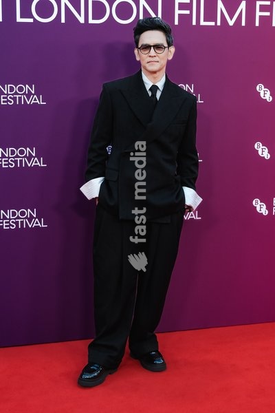 John Cho attends the red carpet for Gala Screening Of Your Mother Your Mother Your Mother screening during the London Film Festival 2026 on Saturday 17 October 2026 at Royal Festival Hall, London