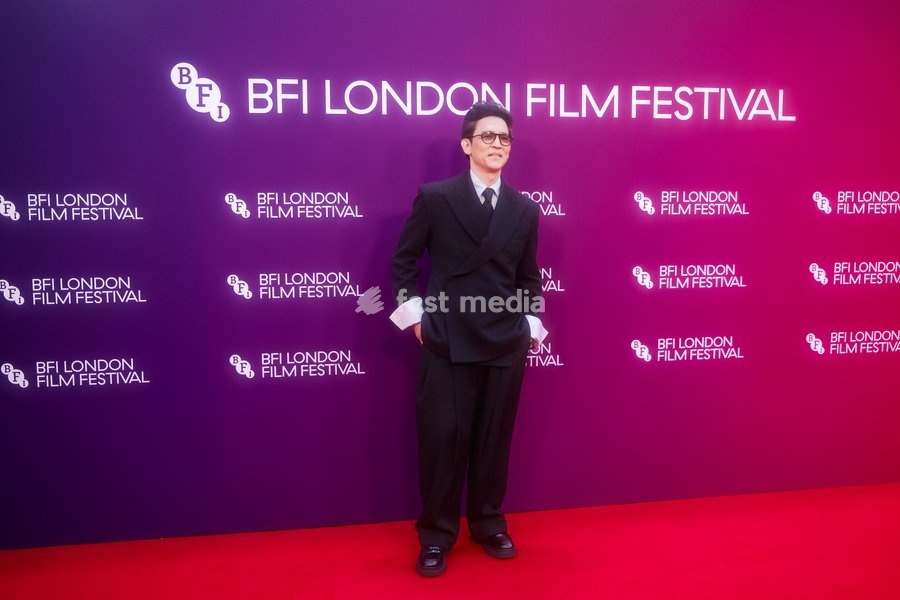John Cho attends the red carpet for Gala Screening Of Your Mother Your Mother Your Mother screening during the London Film Festival 2026 on Saturday 17 October 2026 at Royal Festival Hall, London