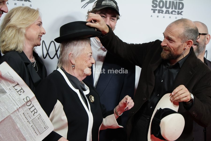 The cast pictured during the Gent International Film Festival on Saturday 17 October 2026. Tonight will feature a screening of 'Le Faux Soir,' the new film of Belgian director Roskam